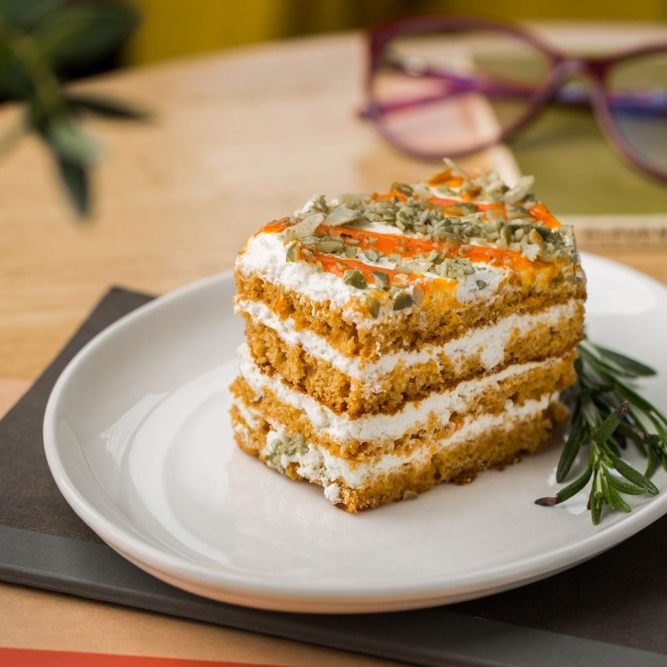 delicious bread and cake