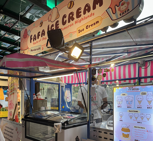 Fafa Ice Cream Bazar Kea Farm • The Taste of Cameron Highlands • Real Fruit Gelato