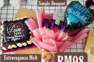 KEDAI KEK KUALA PERLIS Sweet Delight by Tikaarodzi (Cake, Bouquet & Suprise Delivery)