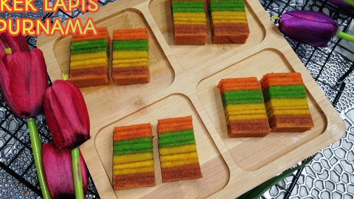 kek lapis homemade sabahan