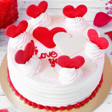 sweet heart cake house
