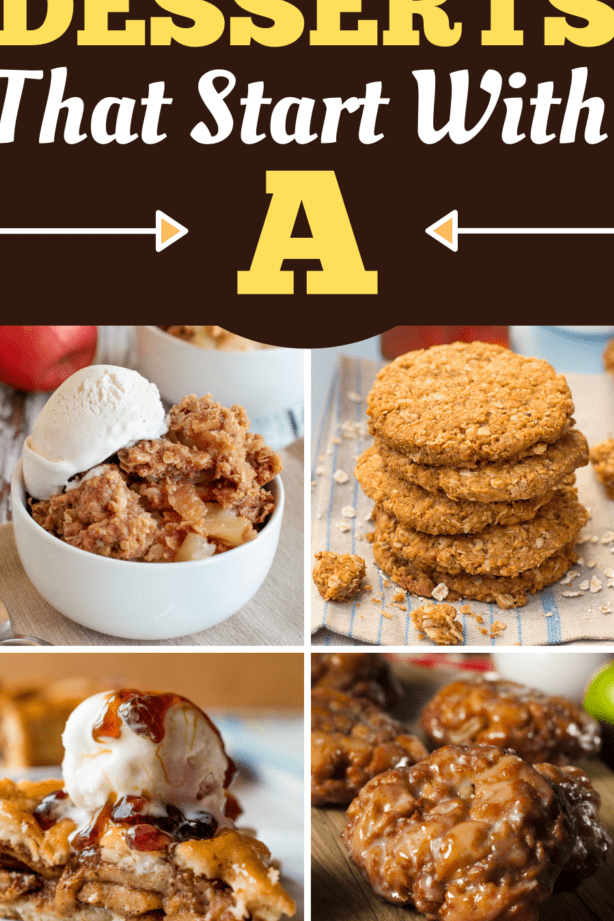 the a desserts