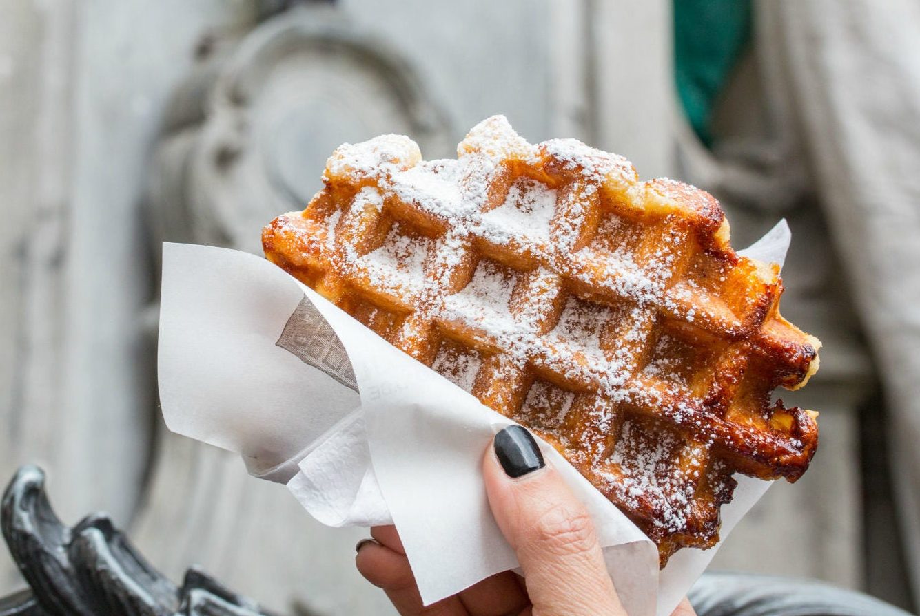street waffle